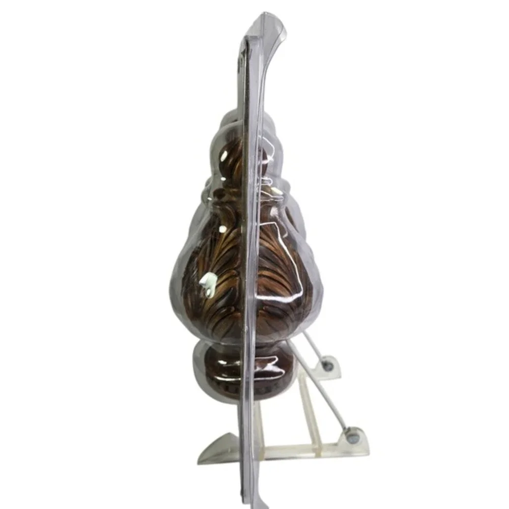 Signature Collection CROSCILL Pair Of Finials Decorative Wood For Rod End Cap Nw